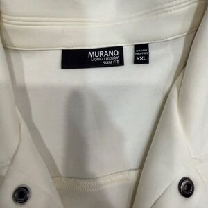 Murano Cream Lightweight Collared Jacket